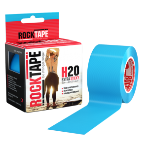 Rocktape H2O Kinesiology Tape 肌肉貼布-黏貼加強版 (pcs) [Blue]