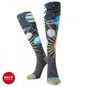 Flippos Compression Stocking - Space Camp (Day) 翻轉運動壓力襪 - 小太空人 MCP (pair)
