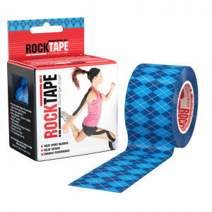 Rocktape Standard Kinesiology Tape 肌肉貼布 (pcs) [Blue Argyle]