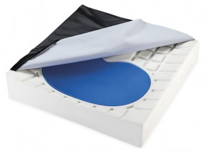 Orliman VISCO Silicone Anti-Bedsore Square Cushion w/ Memory Foam 矽膠防褥瘡減壓記憶海綿座墊 (pcs) OSL1260