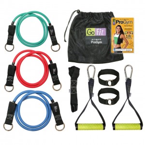 GoFit Ultimate ProGym 拉力管套裝 (set) GF-PGYM-DVD